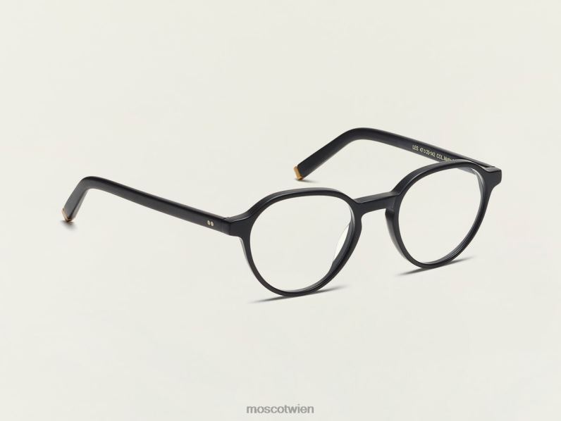 Moscot Matt-schwarz les Brille 046HT363