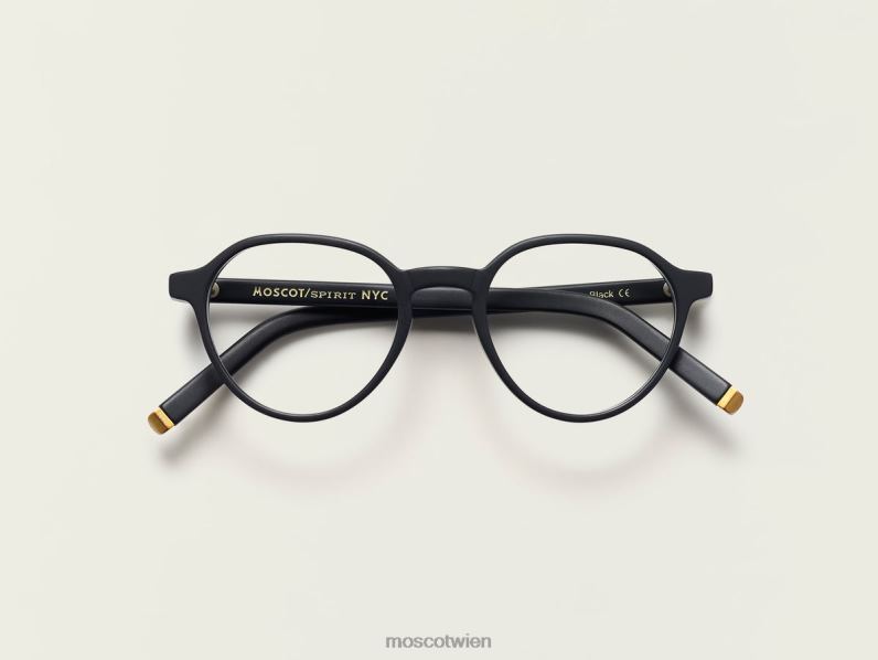 Moscot Matt-schwarz les Brille 046HT363