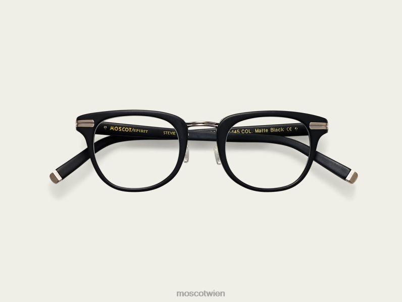 Moscot Mattschwarz/Rotguss Stevie Brille 046HT371