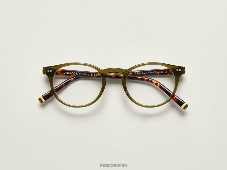 Moscot Olive/Schildkröte Frankie Brille 046HT336