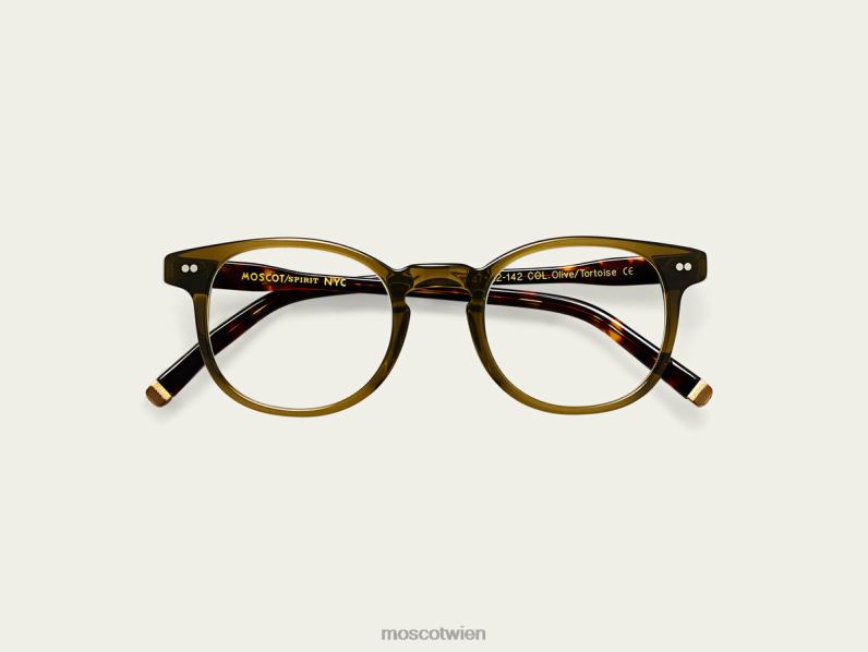 Moscot Olive/Schildkröte mort Brille 046HT379