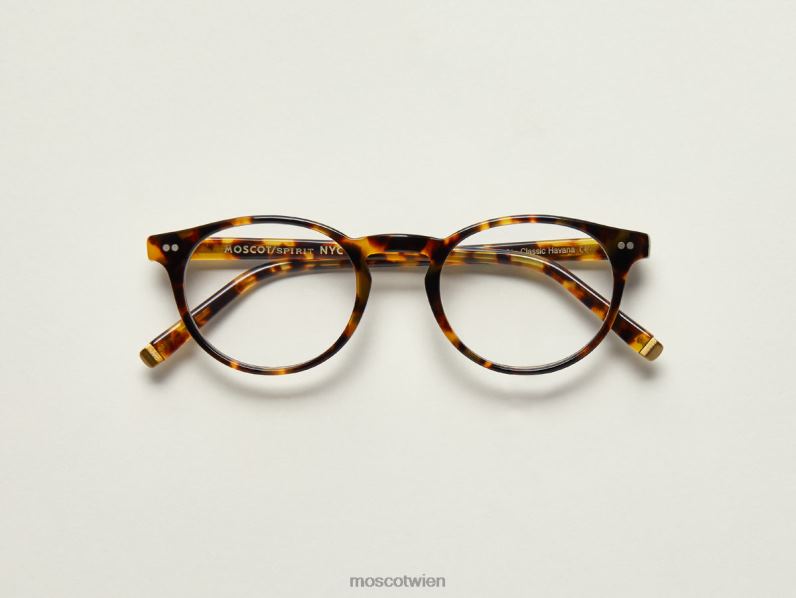 Moscot klassisches Havanna Frankie Brille 046HT338