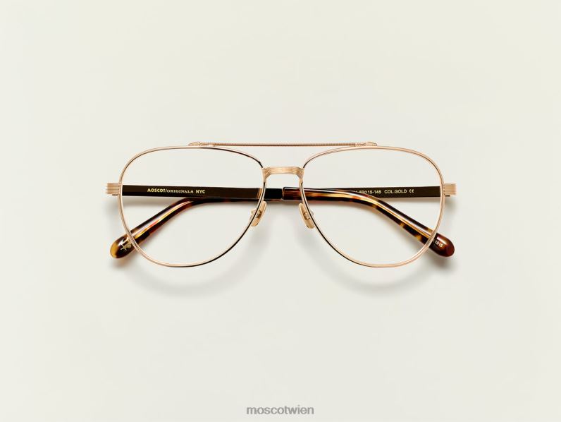 Moscot Gold rasieren Brille 046HT289
