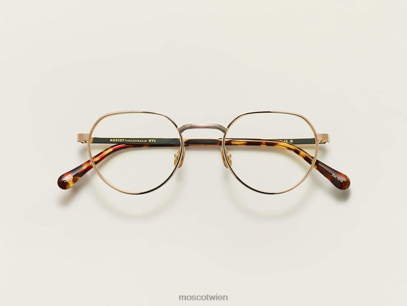 Moscot Gold smendrik Brille 046HT99