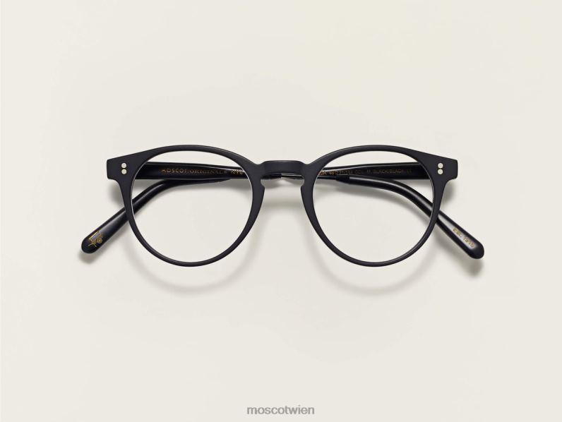 Moscot Matt-schwarz Golda Brille 046HT254