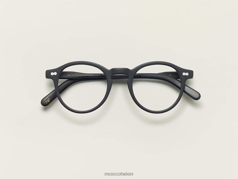 Moscot Matt-schwarz miltzen Brille 046HT39