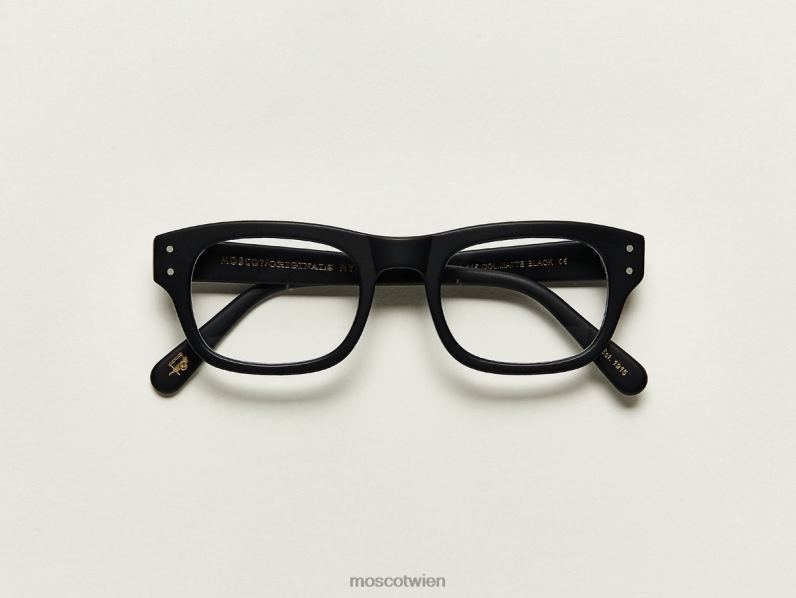 Moscot Matt-schwarz nebb Brille 046HT54