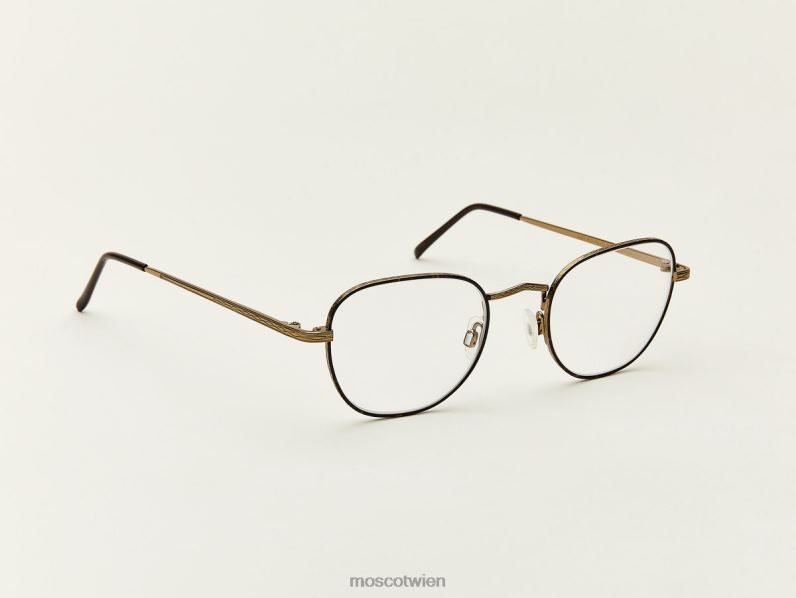 Moscot Schildkröte/Antikgold Kibits Brille 046HT288