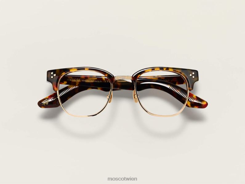Moscot Schildkröte/Gold tinif Brille 046HT46