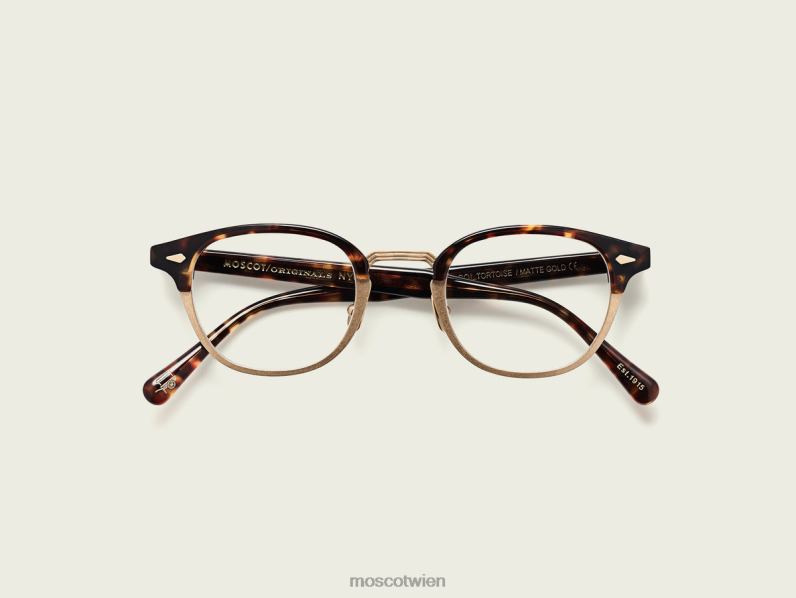 Moscot Schildkröte/Mattgold lemtosh-mac Brille 046HT205