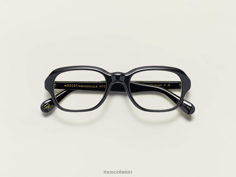 Moscot Schwarz Meshug Brille 046HT314