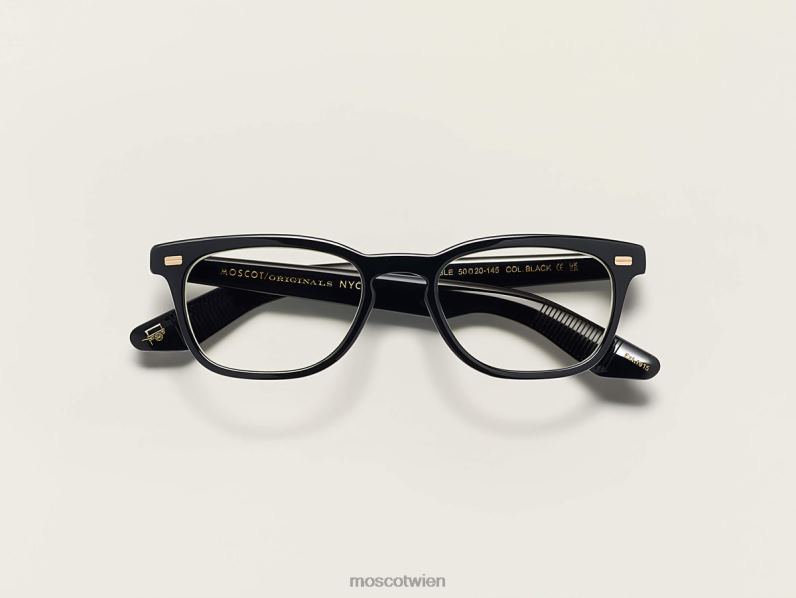 Moscot Schwarz Mobble Brille 046HT118