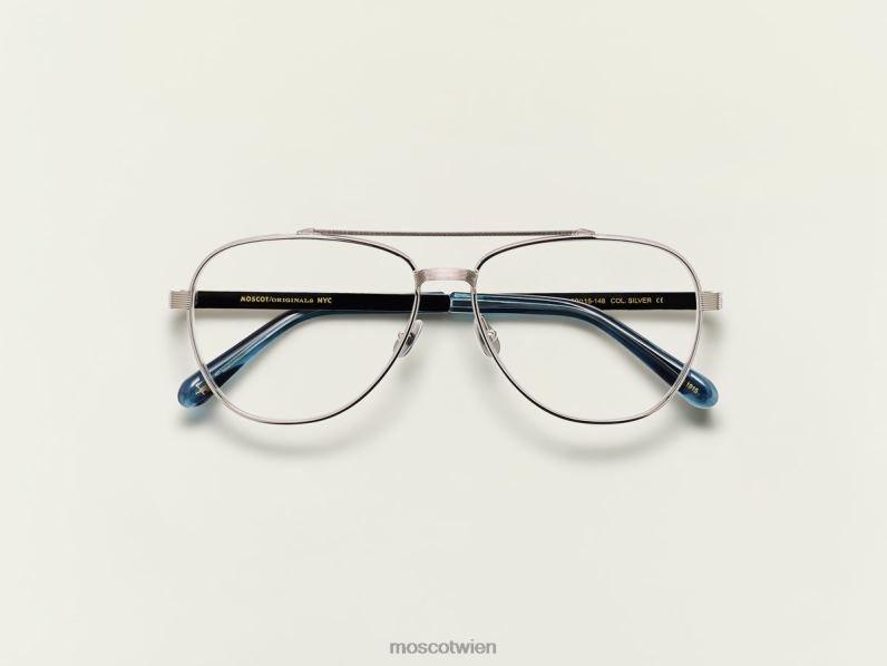 Moscot Silber rasieren Brille 046HT290