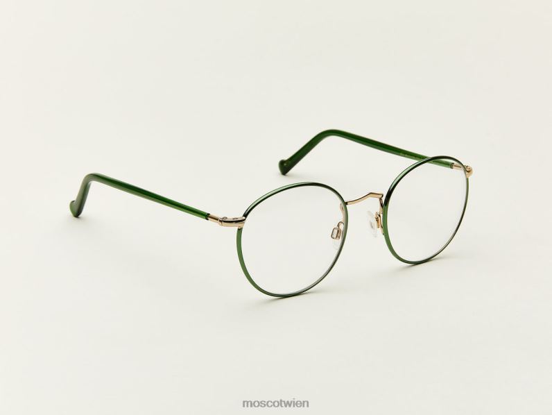 Moscot Smaragd/Gold zev Brille 046HT112