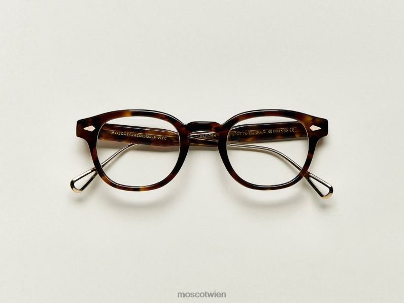 Moscot Spot Schildkröte/Gold lemtosh-tt se Brille 046HT135