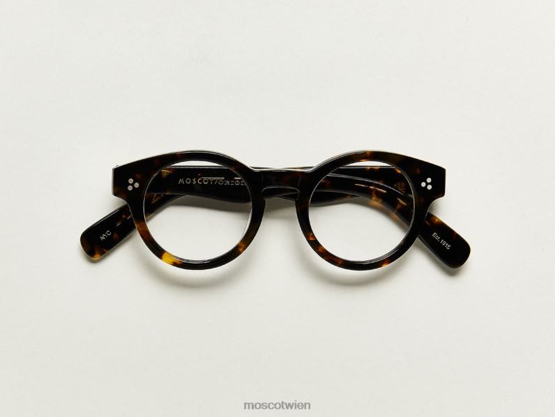 Moscot antike Schildkröte Grunja Brille 046HT154