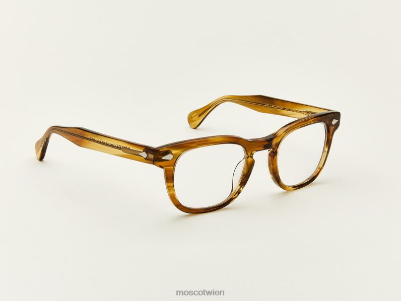 Moscot honigblond gelt Brille 046HT100