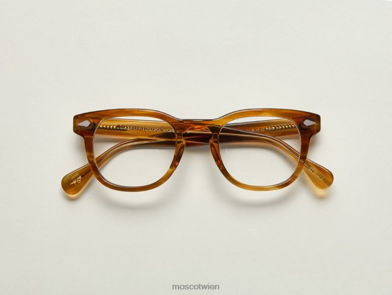 Moscot honigblond gelt Brille 046HT100