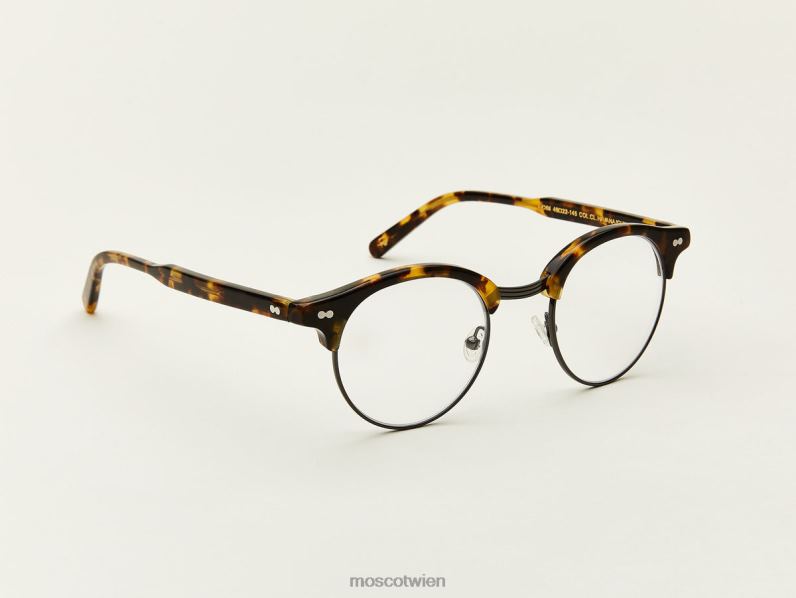 Moscot klassisches Havanna/Rotguss Hilfe Brille 046HT238