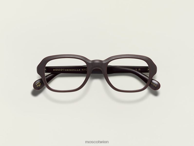 Moscot mattes Dunkelbraun Meshug Brille 046HT315
