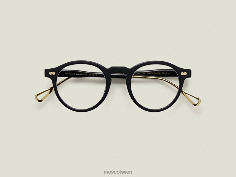 Moscot mattschwarz/gold miltzen-tt se Brille 046HT208