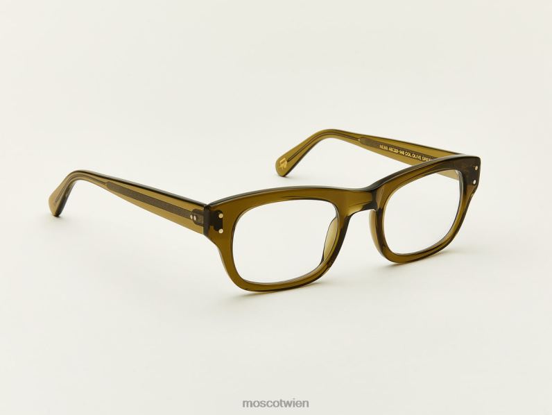 Moscot olivgrün nebb Brille 046HT51