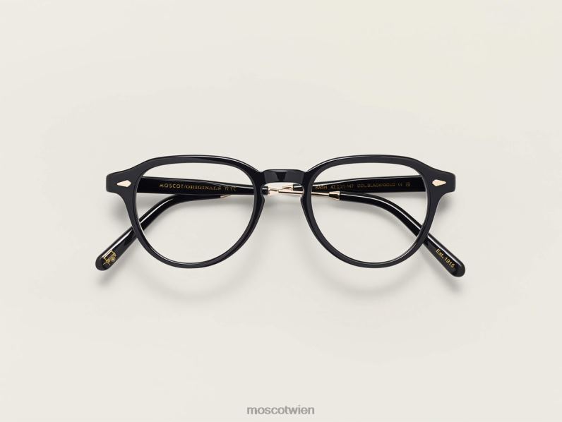 Moscot schwarzes Gold kasch Brille 046HT83