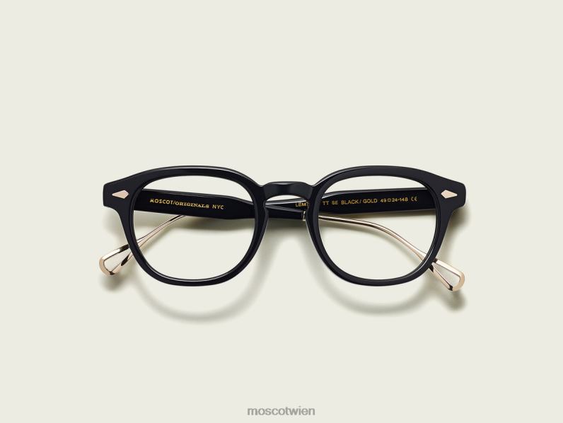 Moscot schwarzes Gold lemtosh-tt se Brille 046HT136