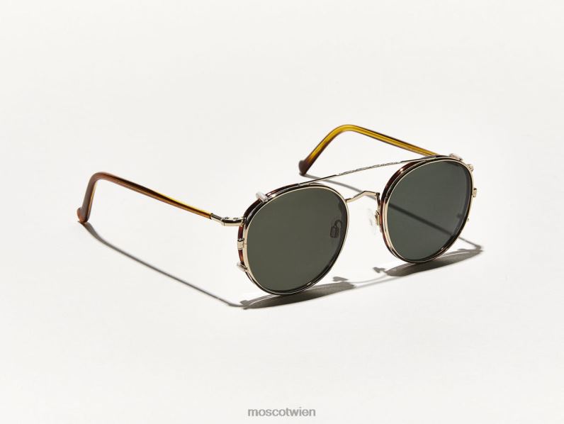 Moscot Gold Zev-Clip Gläser 046HT863