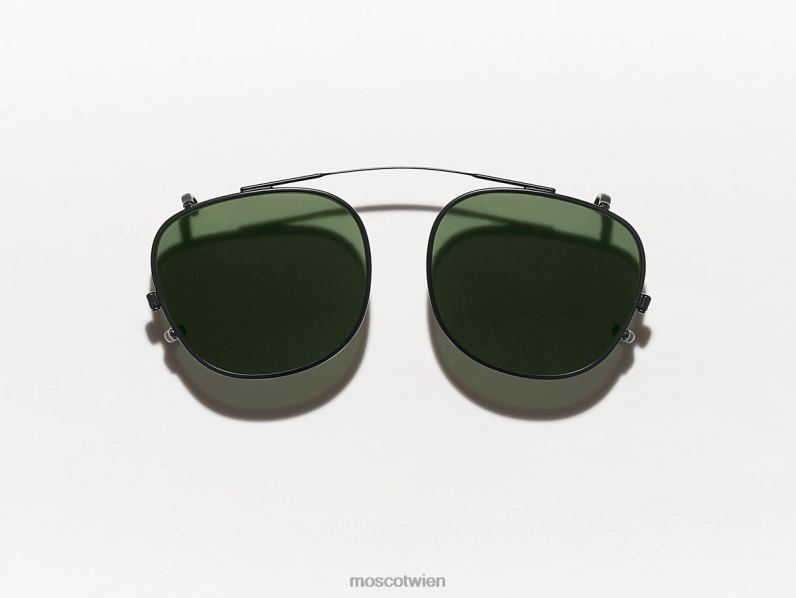 Moscot Matt-schwarz Arthur Clip Gläser 046HT858