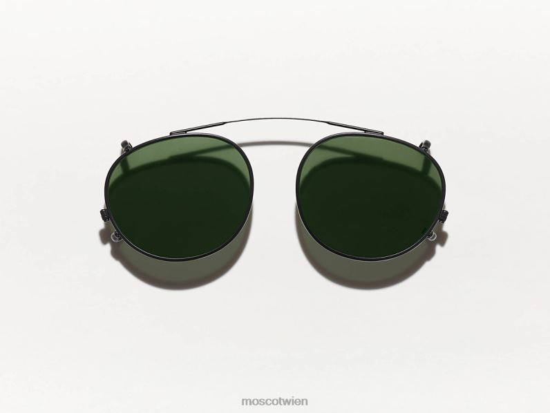 Moscot Matt-schwarz Frankie-Clip Gläser 046HT860