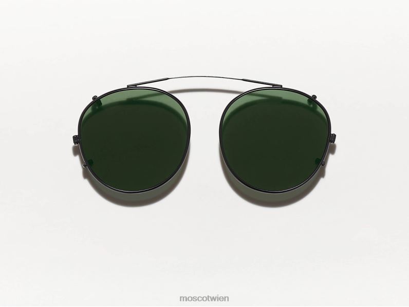 Moscot Matt-schwarz Zev-Clip Gläser 046HT862