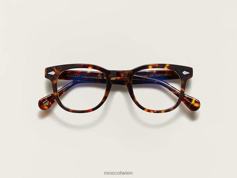 Moscot Schildkröte Gelt mit Blaulichtfilter Gläser 046HT887