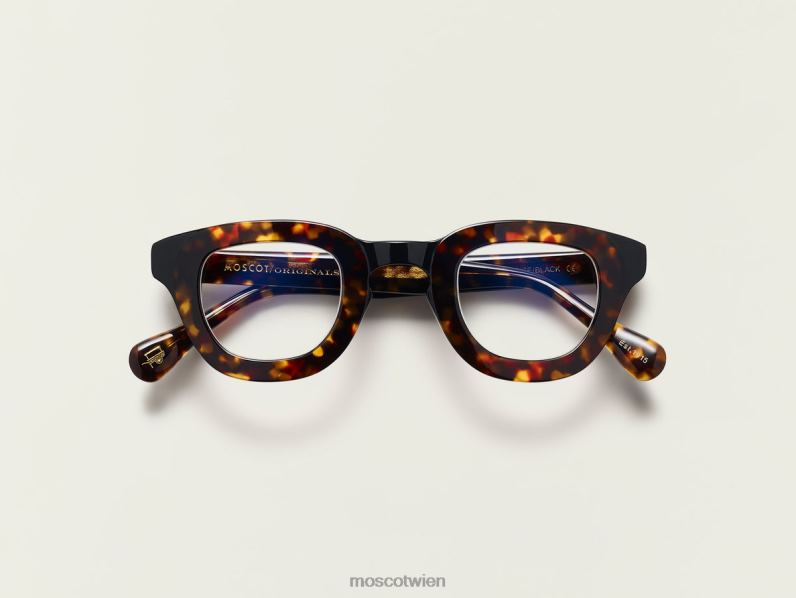 Moscot Schildkröte/Schwarz Telena mit Blaulichtfilter Gläser 046HT894