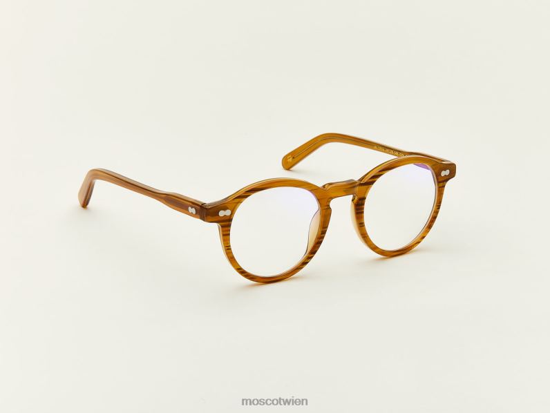 Moscot blond Miltzen mit Blaulichtfilter Gläser 046HT877