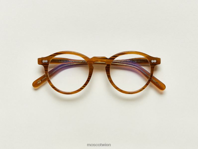 Moscot blond Miltzen mit Blaulichtfilter Gläser 046HT877