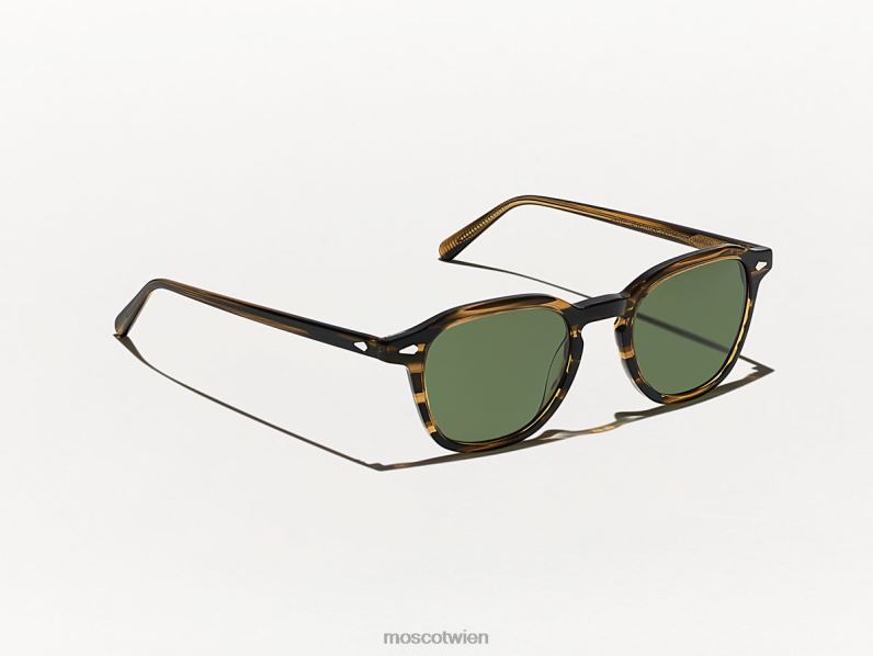 Moscot braun/bambus Vantz Sonne Gläser 046HT871