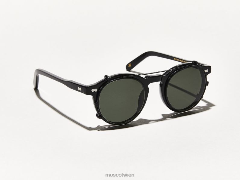 Moscot Matt-schwarz Clipzen Gläser 046HT915