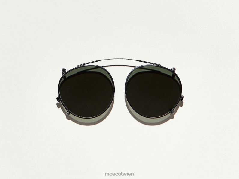 Moscot Matt-schwarz Clipzen Gläser 046HT915