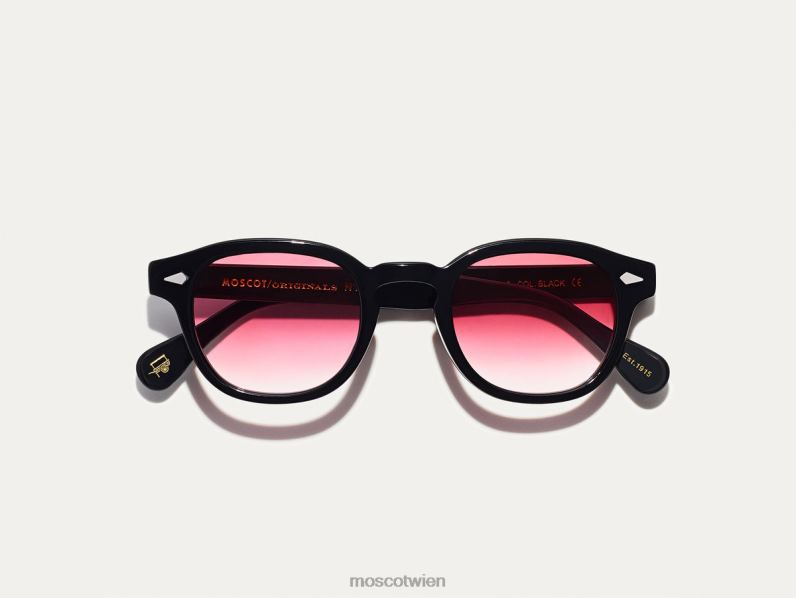 Moscot Big Apple verblassen Lemtosh-Schwarz mit maßgeschneiderten Farbtönen Gläser 046HT665
