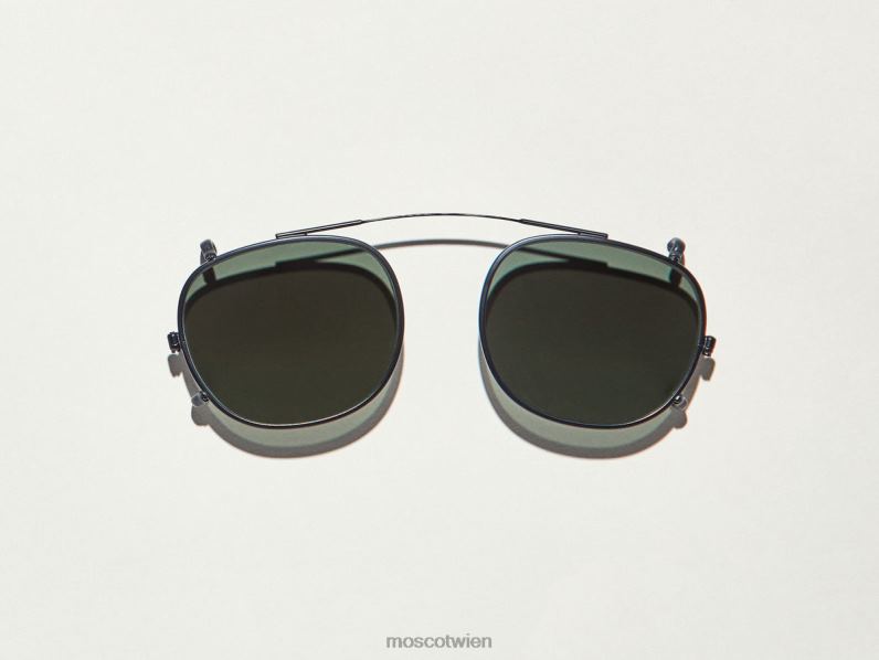 Moscot Matt-schwarz Cliptosh polarisiert Gläser 046HT673