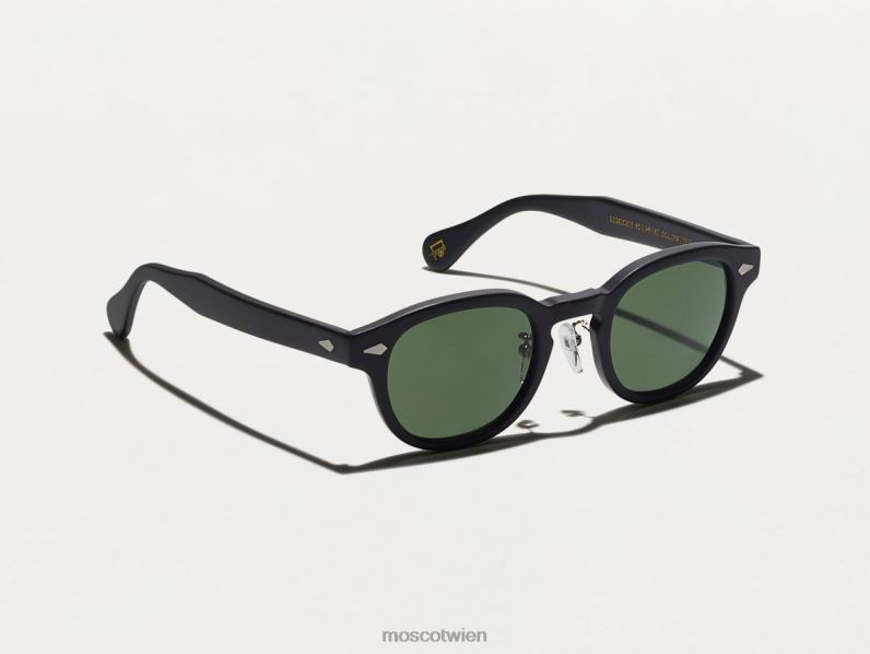 Moscot Matt-schwarz Lemtosh Sun mit Nasenpads aus Metall Gläser 046HT679