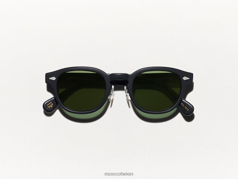 Moscot Matt-schwarz Lemtosh Sun mit Nasenpads aus Metall Gläser 046HT679