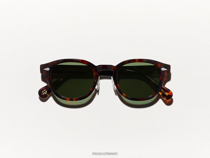 Moscot Schildkröte Lemtosh Sun mit Nasenpads aus Metall Gläser 046HT677