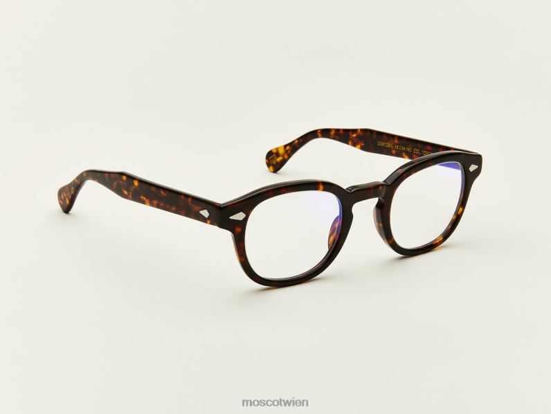 Moscot Schildkröte Lemtosh mit Blaulichtfilter Gläser 046HT755