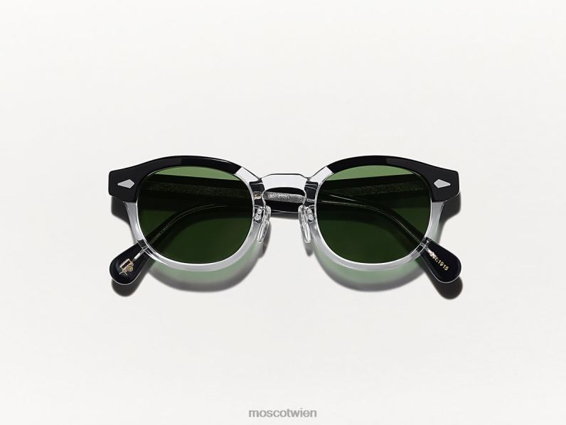 Moscot Schwarz/Kristall Lemtosh Sun mit Nasenpads aus Metall Gläser 046HT680