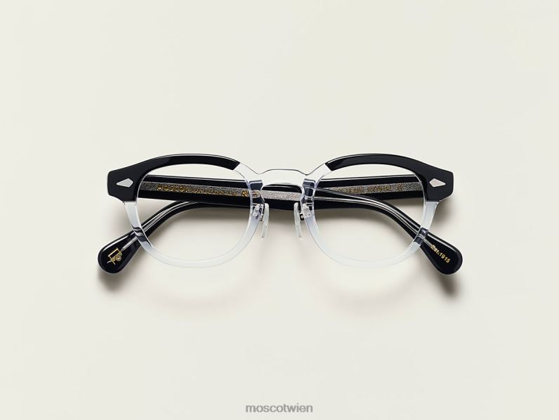 Moscot Schwarz/Kristall Lemtosh mit Nasenpads aus Metall Gläser 046HT686