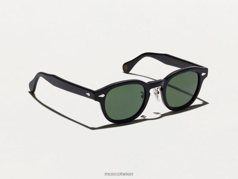 Moscot Schwarz Lemtosh Sun mit Nasenpads aus Metall Gläser 046HT675