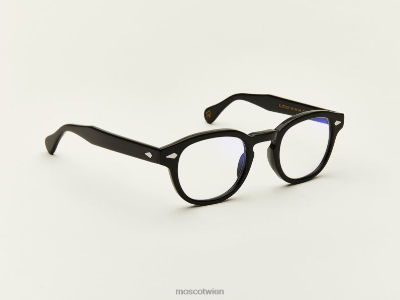 Moscot Schwarz Lemtosh mit Blaulichtfilter Gläser 046HT758