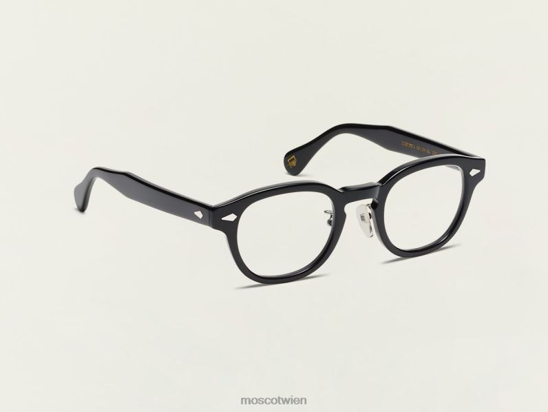 Moscot Schwarz Lemtosh mit Nasenpads aus Metall Gläser 046HT682
